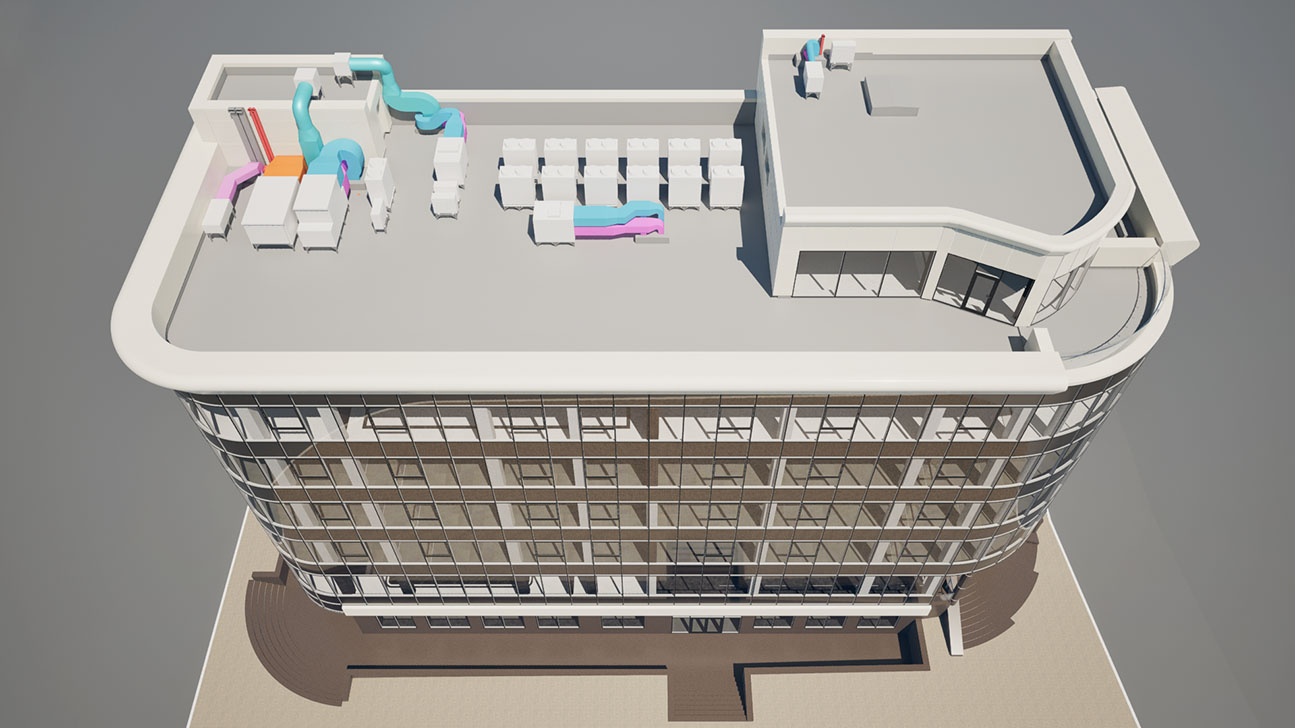 BIM Model - Render- view #2